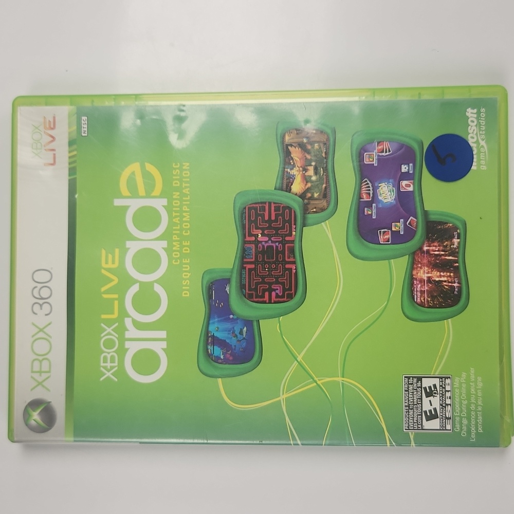 Xbox live arcade compilation disc
